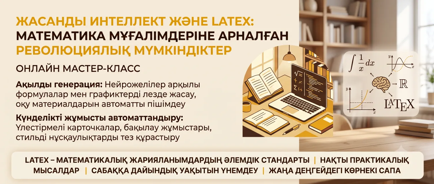 LaTeX пен ЖИ интеграциясы